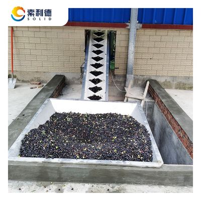 130kw 遠心分離器 抽出 5T/H 垂直分離器付き冷圧オリーブ油機