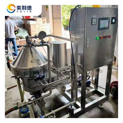 JNPJ-500 承認された工芸ビール酵母分離器 ワート解明のためのディスクスタック遠心機