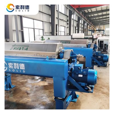 3000-4000KG/h 容量 3 段階デカンター 中心分離機 オリーブ油抽出設備