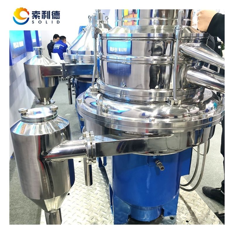 強力な自己清浄オリーブオイルディスク分離機 AVOS-4000 連続ミルモデル